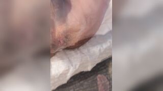 POINT OF VIEW of making ZEN GOKEN having assfucking ejaculations