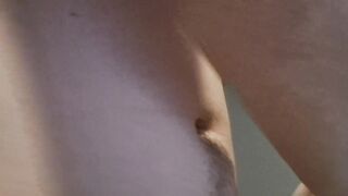 hitting off and railing a immobilized bike while taking off my clothes and getting nude