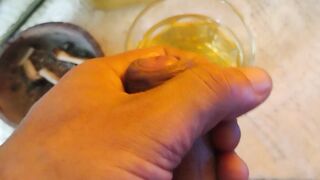 A BIG SPLATTER OF PEE FOR YOU TO SWALLOW.