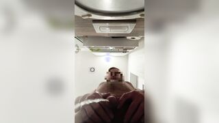 LONGEST urinate flow directly into your facehole. Humilation POINT OF VIEW as a human urinal! Urinate got on camera lense!