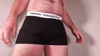 A Hunk, His Precum and His Monstrous Gentle Uncircumcised Stiffy