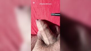 Nubile Man sausage Pen Have fun Uncircumcised