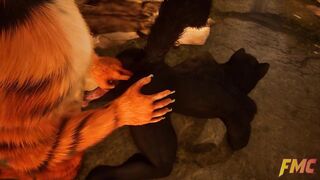 Chawn and Agon have some make-out joy