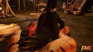 Chawn and Agon have some make-out joy