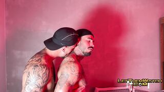 LetThemWatch - Ricky XL Romps Azael Maluma Sans a condom Good-sized Uncircumcised Chisels Inked Up Gonzo Rectal Romp!