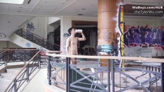 Japanese jocks gulp pee and drill, Tyler Wu predominated and used