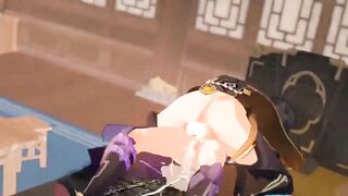 Xiao x Zhongli Genshin Influence Anime porn Yaoi Toon