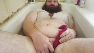 ABDL Sissy Edges Wood in the tub bathtub POINT OF VIEW HD Femboy Attempts so firm not to jizz, senses so supreme when I lash out and whip out a meaty flow Lengthy Vid Part four