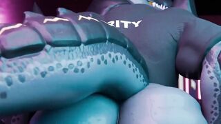 Force Bottom Gator Predominates Hairy man. Artist: ChoPanther