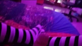 Femboy wrecks his booty whit a 21cm faux-cock and then drains off