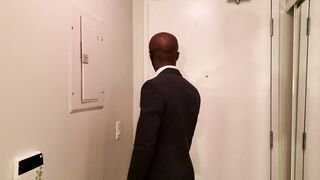 Ash-blonde Youngster Takes a Meaty nine inch BIG BLACK COCK