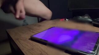 おっぱいをおかずにシコって射精