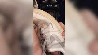 I splashed it right in my face.