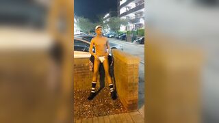 Displaying Off in Public for a Naughty Father