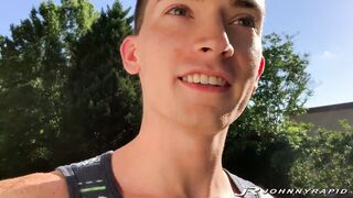 JohnnyRapid: Humid Manhood Romp With Johnny Prompt And Alex Meyer