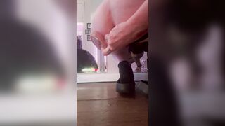 Weenie Teddy Tatted Stud Instructs His Arse Slot With Fuck stick