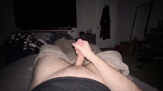 Crazy beau screams in your ear and pokes you late at night *monstrous jizz shot and noisy masculine squealing*