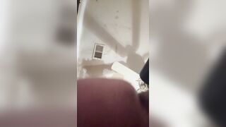 Immense fake penis on my bum