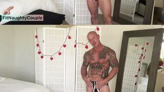 Father pokes his DONK deep and rock-hard with plumb machine! FitNaughtyCouple on OnlyFans and Fansly