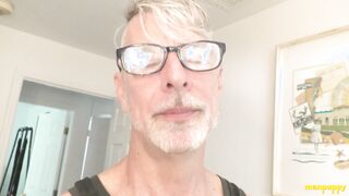 ManPuppy: Richard Lennox Gets Insane In His Solo Beefstick Taunting Session