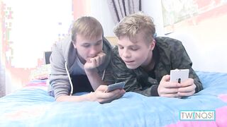 Mischievous William B Tears up Nice Platinum-blonde James Ts Arse Fuckhole!