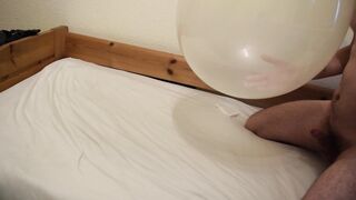 boink to pop clear Balloon