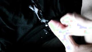 Twunk shoots a hefty cream colored explosion  FAT CUM SHOT