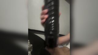 Frolicking with my rod while everyone alseep