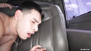 BAITBUS - Otter Dave Wikkinson Earns His Dollar Satisfying Aaron Perez During Strong Camper Orgy