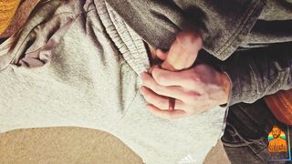 Solo Masculine Frolicking With Spear