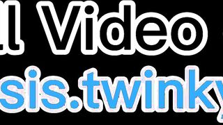 Twunk loves spunking with his uncircumcised beefstick