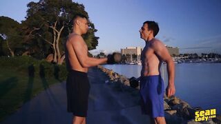 SEAN CODY - Ernie Plows Greysons Anxious Pucker In From the rear Before Painting It With His Super-steamy Blast