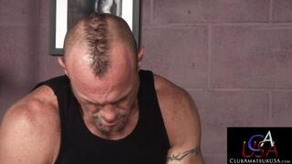 Jessie Alan Bellows While Chad Brock Drains His Rock-hard Schlong