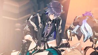 Flins rails Varka - Genshin Influence Yaoi Toon