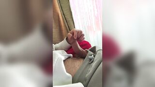 Im rubbin my trunk and enticing you to gargle it on the bed