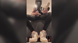 The stress must be extracted on the Nike Air Intensity.