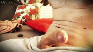 Fast Wank on Stubborn Phat Uncircumcised Pipe No Jizm Solo Brink