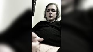 Taunting my monstrous dinky for you