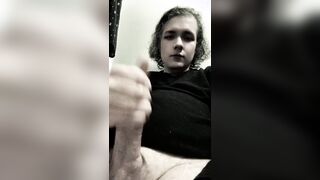 Taunting my monstrous dinky for you