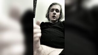 Taunting my monstrous dinky for you