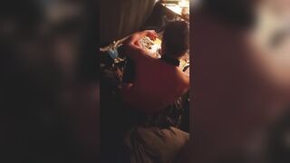 Torrid Cross clad man