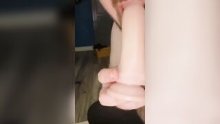 Blowing my fuck stick