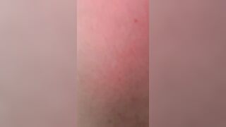 Nude in rest room at work