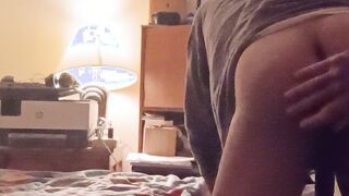 GIGANTIC BIG BLACK COCK FAUX-COCK IN HOMO EBONY BUTT