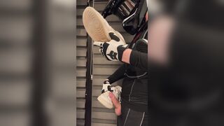 Had a supreme time at the thermal spa with sneakers