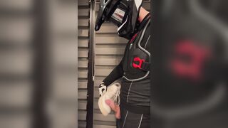 Had a supreme time at the thermal spa with sneakers