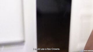 BIGSTR - Thin Fellow Demonstrates Off His Nude Arse For Hasty Money Before Taking A Deep, No condom Romping