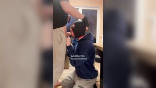 Facefucked by my dom top