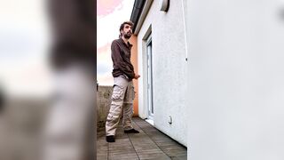 Rock Rock hard Outdoor Peeing with Me