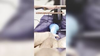 Pound machine RECKS my furry man slot and makes me jizm